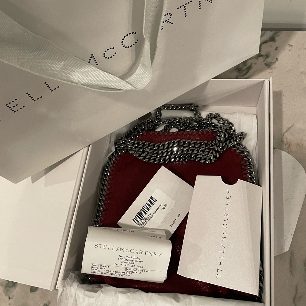 Stella McCartney Falabella tiny chain bag
